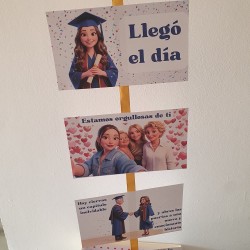 Caja Mensajes Desplegables Graduada | Regalos de Graduación Originales