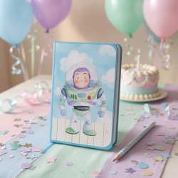 Cuaderno A6 Colores con Lápiz Buzz Toy Story | Detalles de Cumpleaños