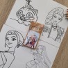 Pack Regalo Divertido Nº 18 Huntrix K-Pop | Láminas y Lápices