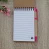 Cuaderno A6 con Bolígrafo Stitch y Ángel Disney | Papelería Creativa