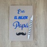 Cuaderno Personalizado Eres el Mejor Papá | Regalos para Padres