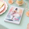 Cuaderno Blanco Bailarina de Ballet Personalizado | Regalos para Eventos