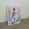 Cuaderno Blanco Bailarina de Ballet Personalizado | Regalos para Eventos