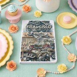 Cuaderno Blanco Mecánico Personalizado | Regalos para Profesionales