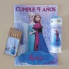 Pack Regalo Divertido Frozen Disney | Libro Colorear, Lápices y Pompero
