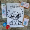 Pack Regalo Divertido Stitch Disney | Plastilina, Pompero y Sellos
