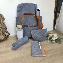 Set Profesora Fieltro Personalizado | Regalos Fin de Curso Profesores