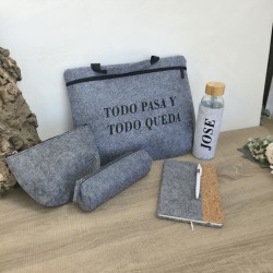 Set Profesor Fieltro Personalizado | Regalos Fin de Curso Profesores