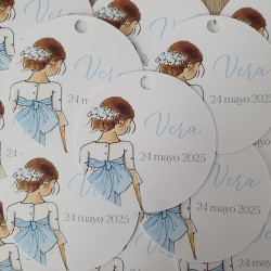 Etiquetas y Pegatinas Personalizadas para Regalos | Detalles de Invitados