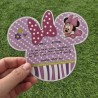 Invitación Cabeza de Minnie Mouse Personalizada | Cumpleaños Infantiles