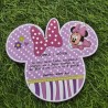 Invitación Cabeza de Minnie Mouse Personalizada | Cumpleaños Infantiles
