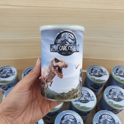 Pringles Personalizadas Parque Jurásico 40g | Detalles de Cumpleaños