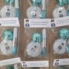 Pack Comunión Niño Personalizado: Espejo + Bálsamo Bola + Bolígrafo Purpurina