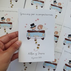 Libro de Colorear para Bodas A6 + Caja de Colores | Detalle Infantil Elegante