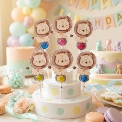 Chupa Chups Personalizado León Selva | Detalles para Cumpleaños