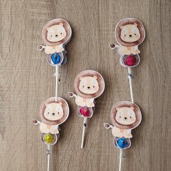 Chupa Chups Personalizado León Selva | Detalles para Cumpleaños