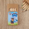 Caja Lápices de Madera Patrulla Canina | Detalles para Cumpleaños