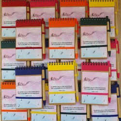 Cuaderno A6 con Bolígrafo Notas Musicales | Regalos Personalizados