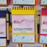 Cuaderno A6 con Bolígrafo Notas Musicales | Regalos Personalizados
