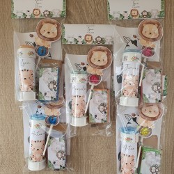 Pack de regalos para invitados infantiles de Kalukuqui.