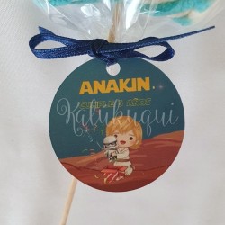 Etiquetas y Pegatinas Luke Star Wars | Detalles Galácticos Personalizados