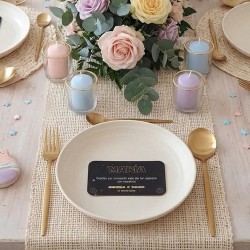 Tarjeta Agradecimiento Star Wars Personalizada | Papelería Eventos