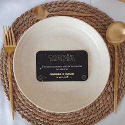 Tarjeta Agradecimiento Star Wars Personalizada | Papelería Eventos