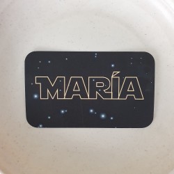 Tarjeta Marcasitios Star Wars Personalizada | Papelería de Mesa