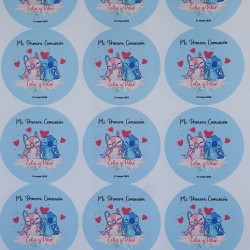 Pegatinas Adhesivas Personalizadas para Eventos | Stickers Decorativos