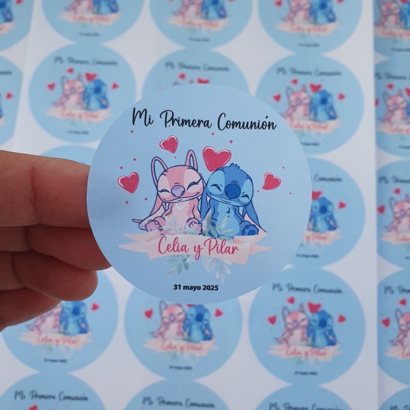 Pegatinas Adhesivas Personalizadas para Eventos | Stickers Decorativos