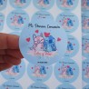 Pegatinas Adhesivas Personalizadas para Eventos | Stickers Decorativos