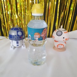 Etiqueta Botella de Agua Star Wars Personalizada | Papelería de Fiesta