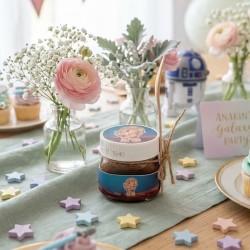 Mini Nutella Star Wars Personalizada | Detalles Dulces para Evento