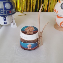 Mini Nutella Star Wars Personalizada | Detalles Dulces para Evento