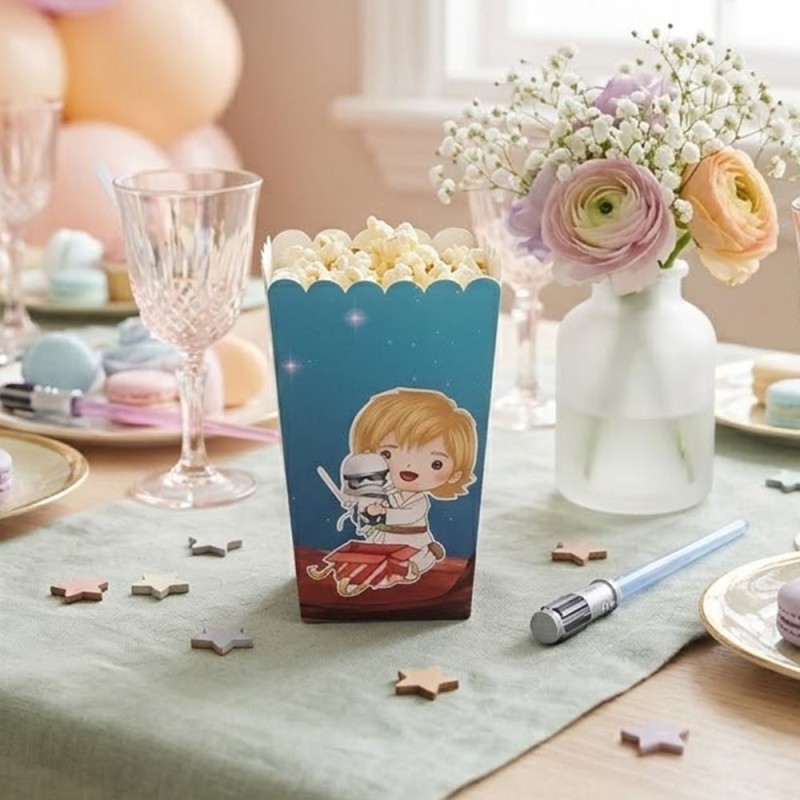 Caja Palomitas Star Wars Personalizada | Palomitero para Eventos