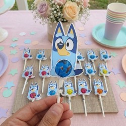 Chupa Chups Bluey Personalizado | Detalles Dulces Cumpleaños