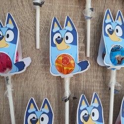 Chupa Chups Bluey Personalizado | Detalles Dulces Cumpleaños