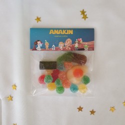 Bolsa 40g Mini Gominolas Star Wars Personalizada | Detalles Dulces