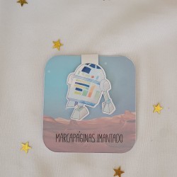 Marcapáginas Imantado Star Wars R2D2 Personalizado | Detalles