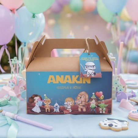 Caja Picnic Sorpresa Star Wars Personalizada | Regalos Eventos