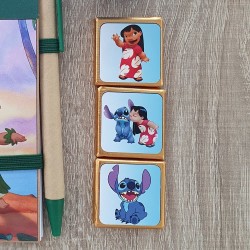 Pack 3 Chocolatinas Stitch Disney Personalizadas | Napolitanas
