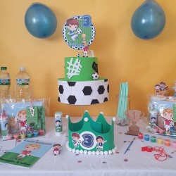 Cake Topper Fútbol Personalizado | Adorno Tarta Cumpleaños
