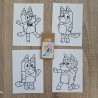 Pack Regalo Divertido Nº 18 Bluey Personalizado | Detalles Eventos