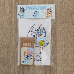 Pack Regalos Divertidos Bluey con Chupachups | Set Cumpleaños