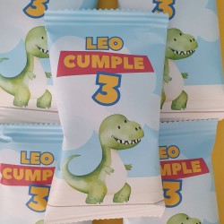 Bolsas de Gusanitos Rex Toy Story | Snacks Personalizados