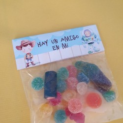 Bolsas Mini Gominolas Toy Story | Detalles Dulces Personalizados