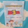 Letrero Bienvenidos Toy Story A4 | Decoración para Fiestas