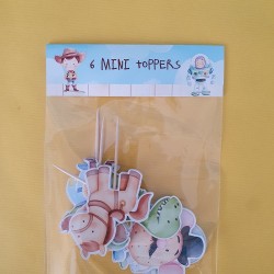 Minis Cake Toppers Toy Story Disney | Decoración Dulce Impecable