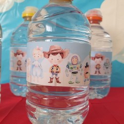 Etiquetas para Botellas de Agua Toy Story | Decoración Fiestas