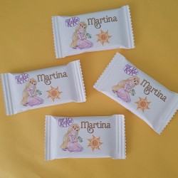 Chocolatina Kit Kat Personalizada Rapunzel | Detalles Dulces